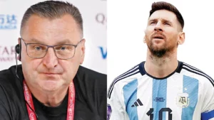 HLV Michniewicz tỏ ra lo lắng khi Argentina sở hữu một thiên tài là Messi trong đội hình
