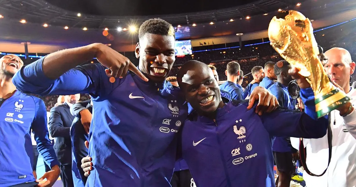 N'Golo Kante và Paul Pogba là hai nhân tố vô cùng quan trọng mang về chức vô địch World Cup 2018 cho ĐT Pháp