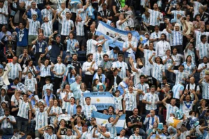 Sẽ có rất đông các CĐV Argentina có mặt ở trận chung kết