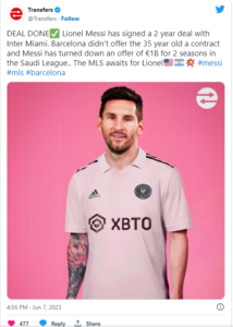 Messi xác nhận gia nhập Inter Miami