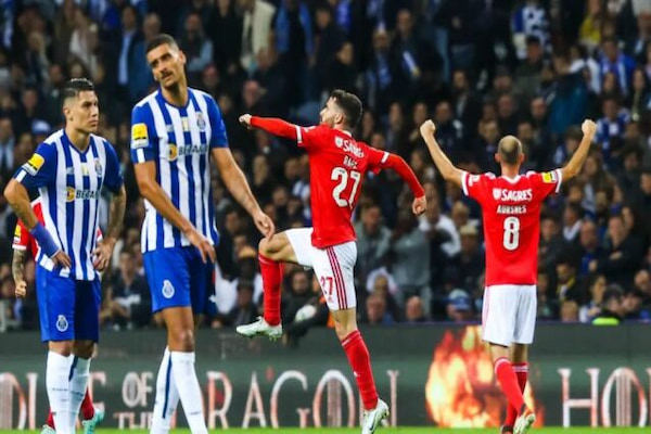 Phong độ thi đấu giữa Benfica vs Porto